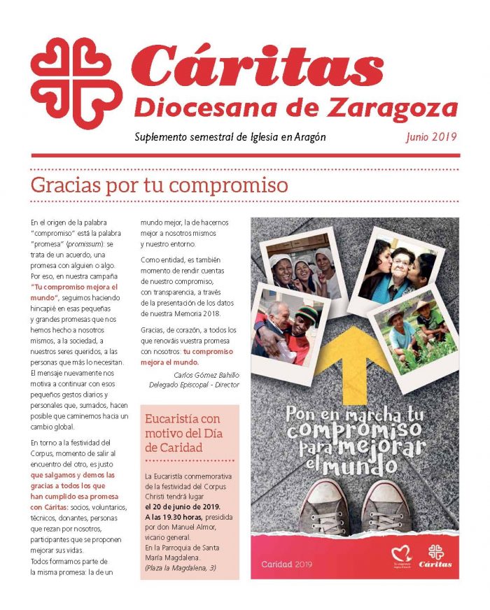 Separata de Iglesia en Aragón. Junio 2019